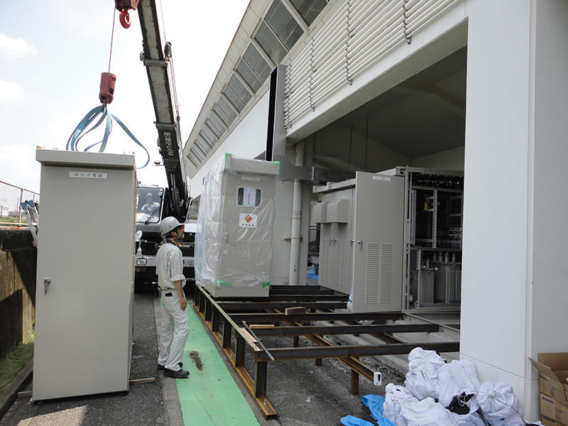 キュービクル新設工事