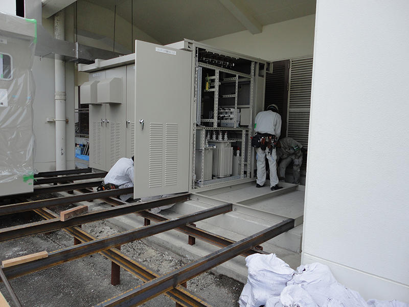 キュービクル新設工事